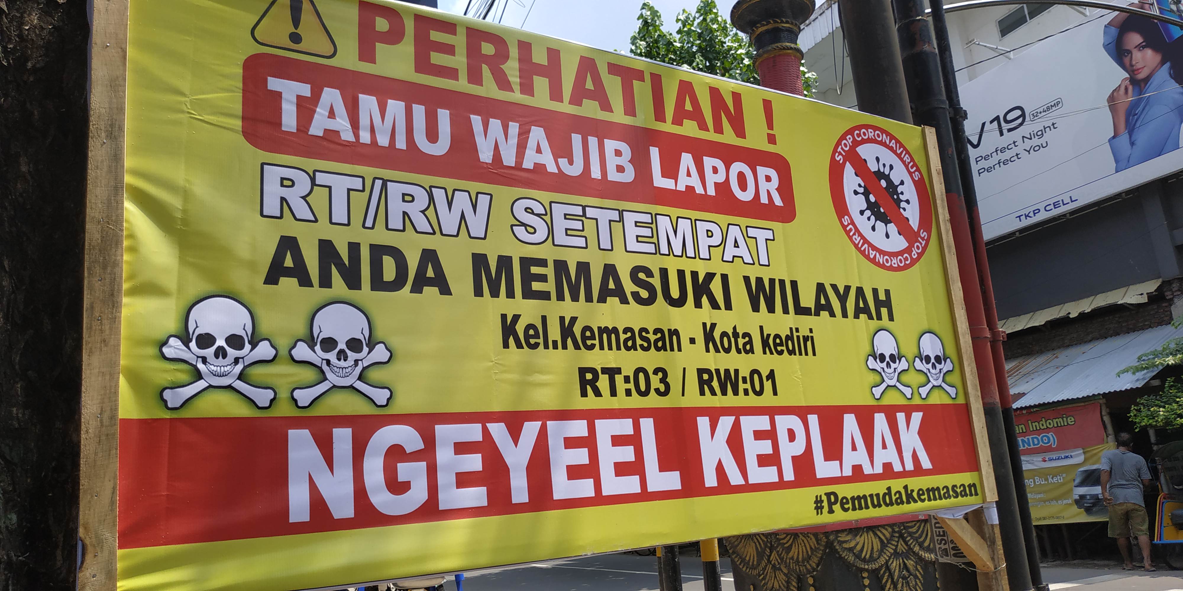 upaya warga melawan pandemi covid -19