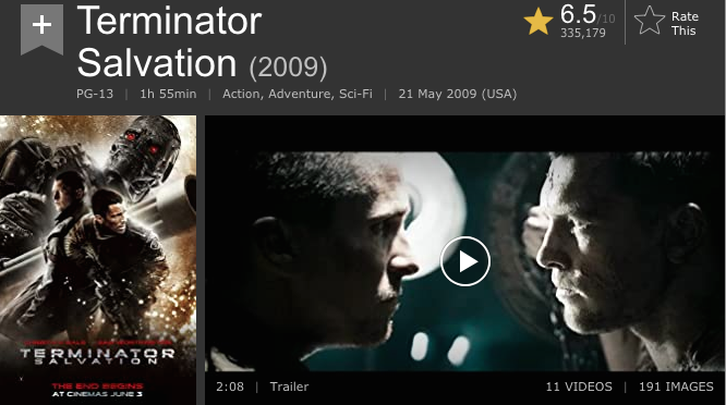 Poster film Terminator Salvation  (Foto: imdb.com)