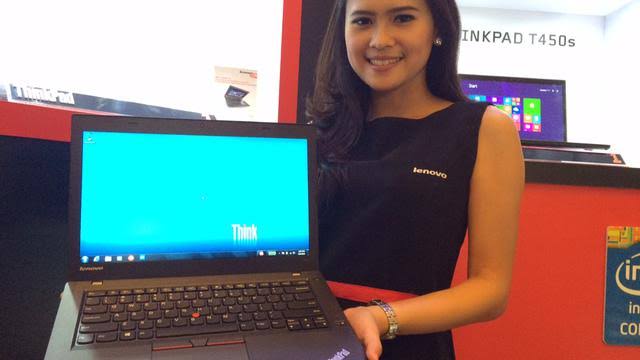 Pemasaran Lenovo melalui offline store. 