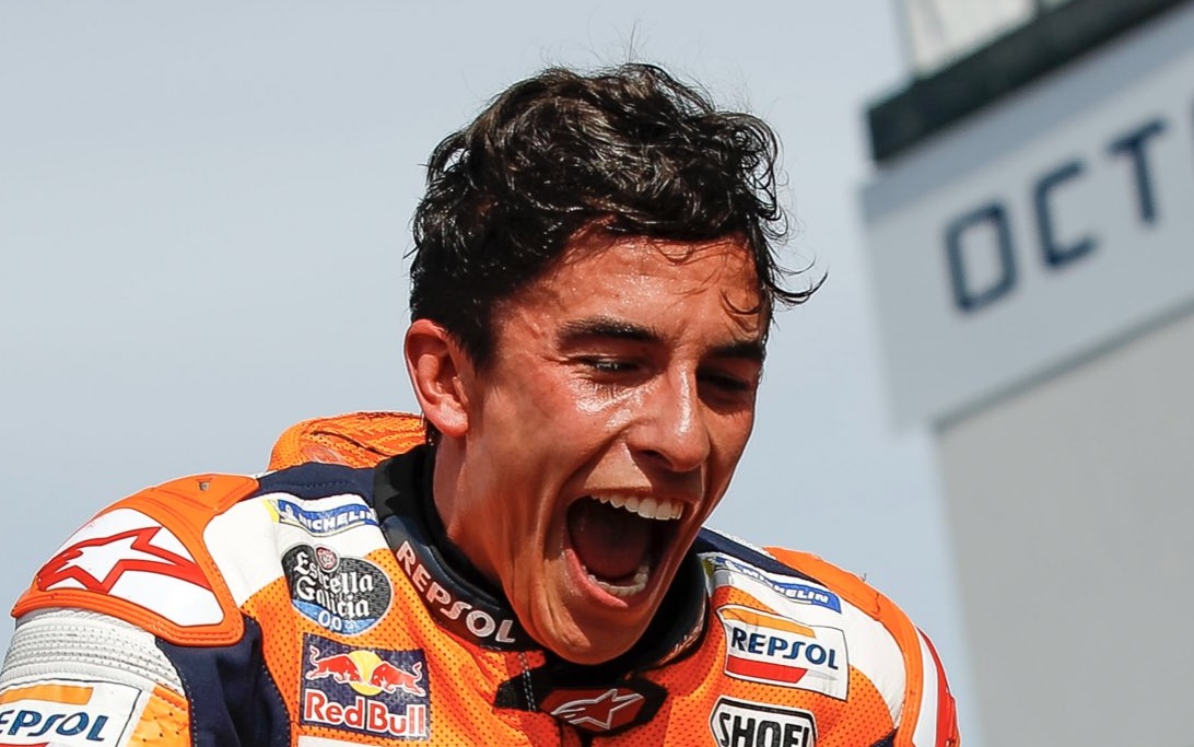 Marc Marquez akan mencoba dominan di MotoGP Virtual Race Jilid III. (Foto: Twitter/@marcmarquez93)