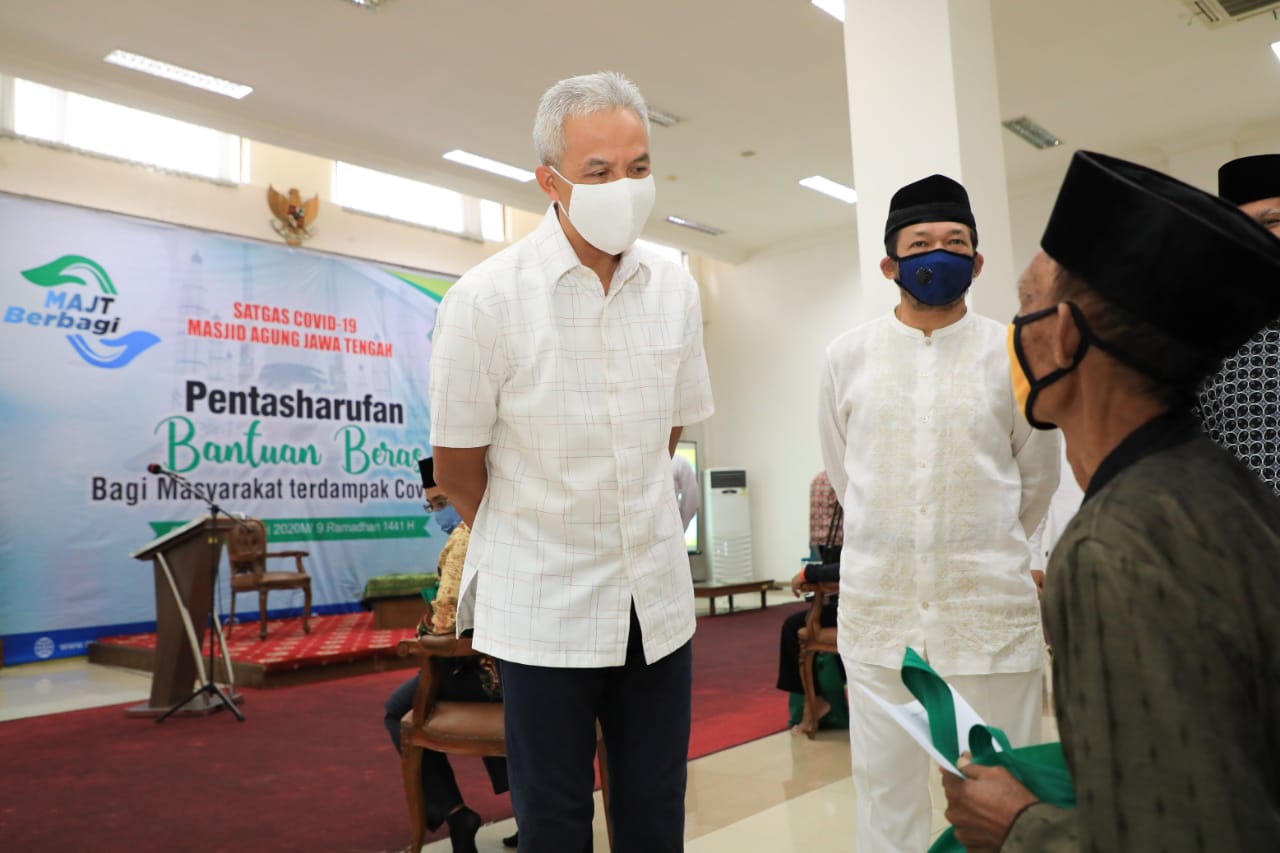 Gubernur Jawa Tengah Ganjar Pranowo. (Foto: Dok/Ngopibareng.id)