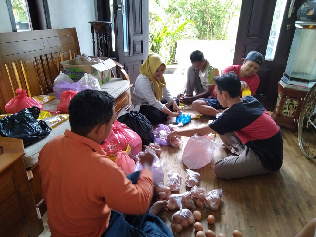 Gerakan Jogo Tonggo di Jepara. (Foto: Ist/Ngopibareng.id)