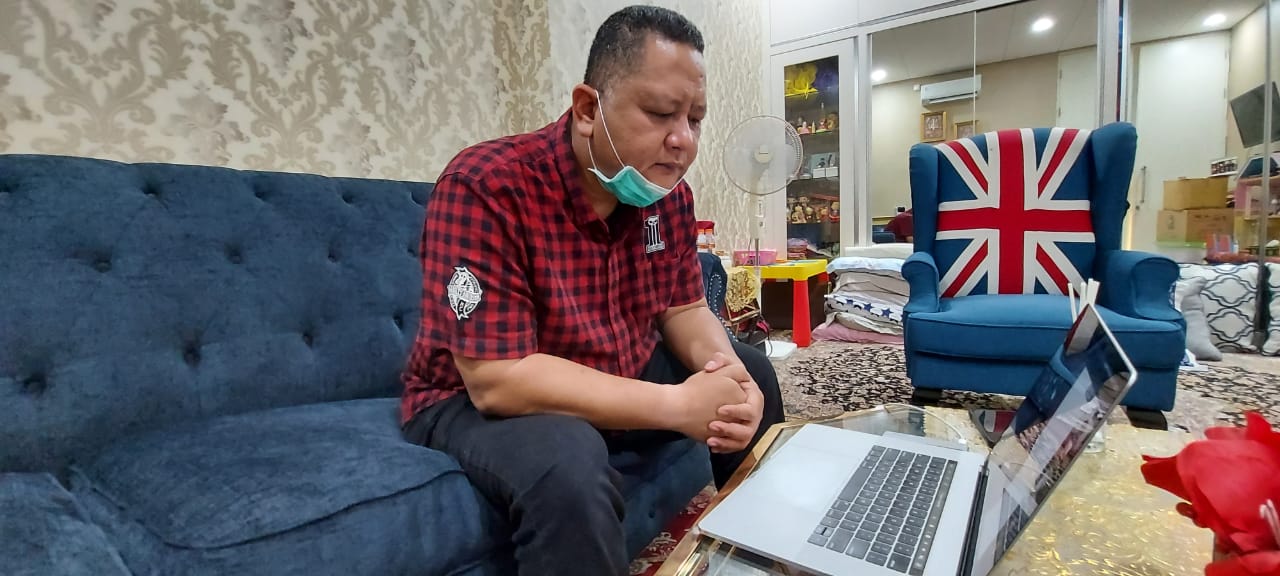 Wakil Walikota Surabaya Whisnu Sakti Buana saat membuka acara Ngabubur-IT. (Foto: Alief Sambogo/Ngopibareng.id)