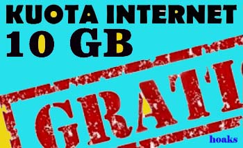 Ilustrasi pemerintah beri kuota gratis sebesar 10 GB kepada masyarakat.