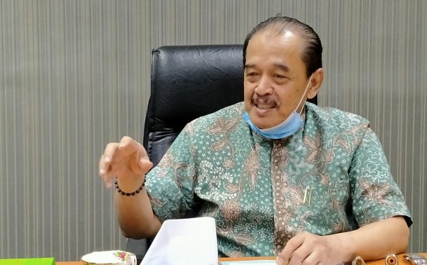 Ketua KONI Jatim, Erlangga Satriagung. (Foto: Fariz Yarbo/Ngopibareng.id)