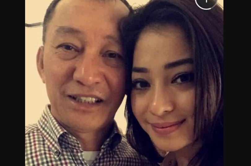 Nikita Willy dan ayah kandungnya, Hendry Willy Syam. (Foto: Instagram)