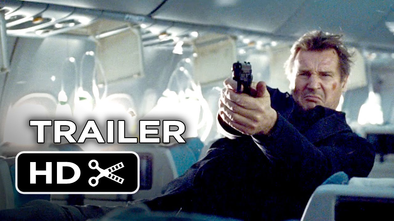 Aksi Liam Neeson di film Non-stop. (Foto: YouTube)