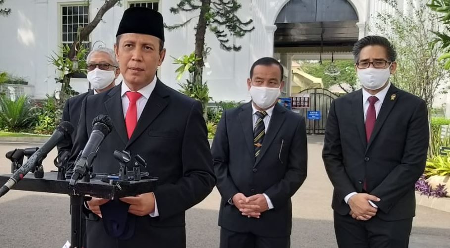 Irjen Pol Boy Rafli Amar sebagai Kepala Badan Nasional Penanggulangan Terorisme (BNPT). (Foto: Dok. Setpres)