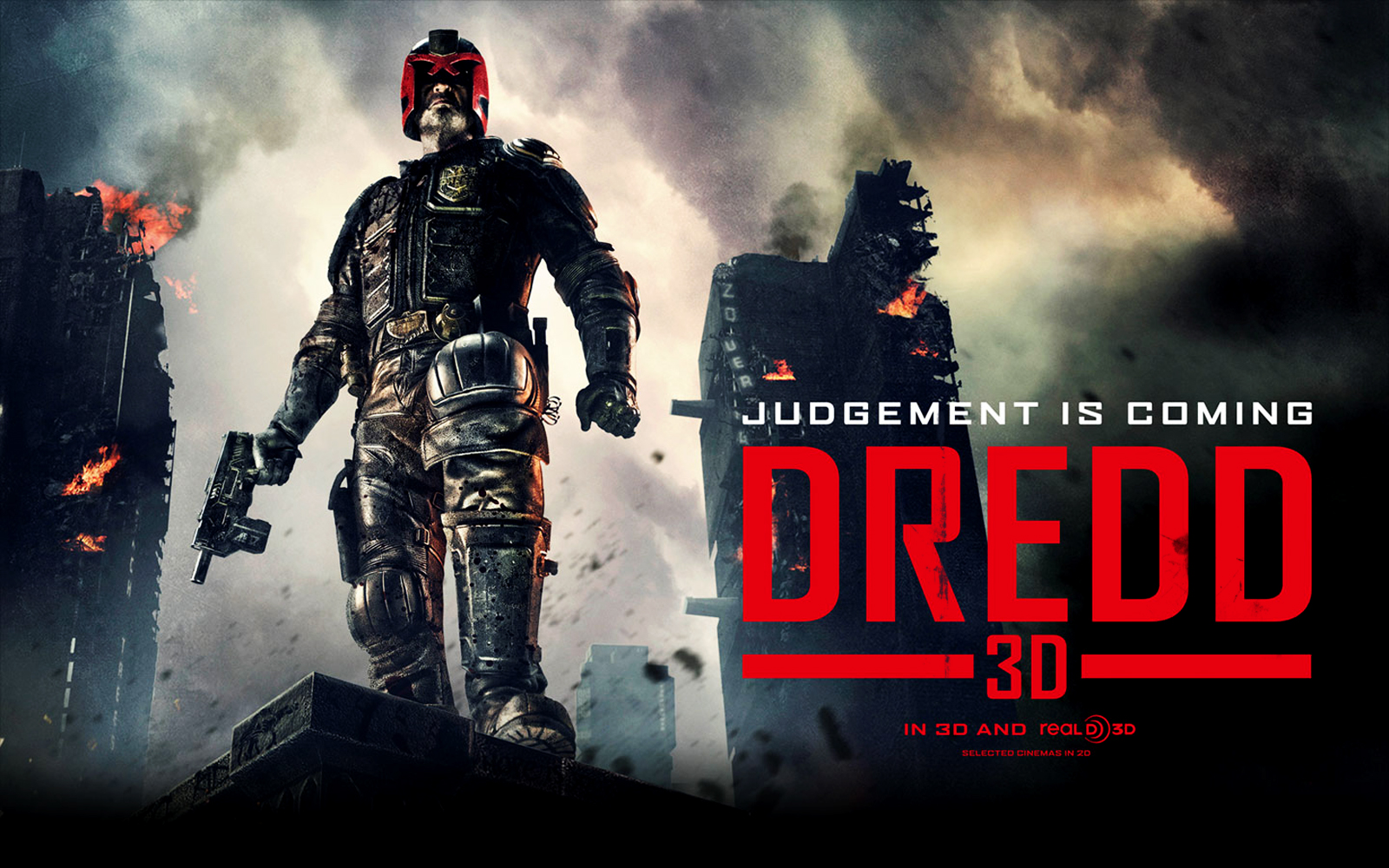 Poster film Dredd  (Foto: desktopwalpaperfunny.blogspot.com)