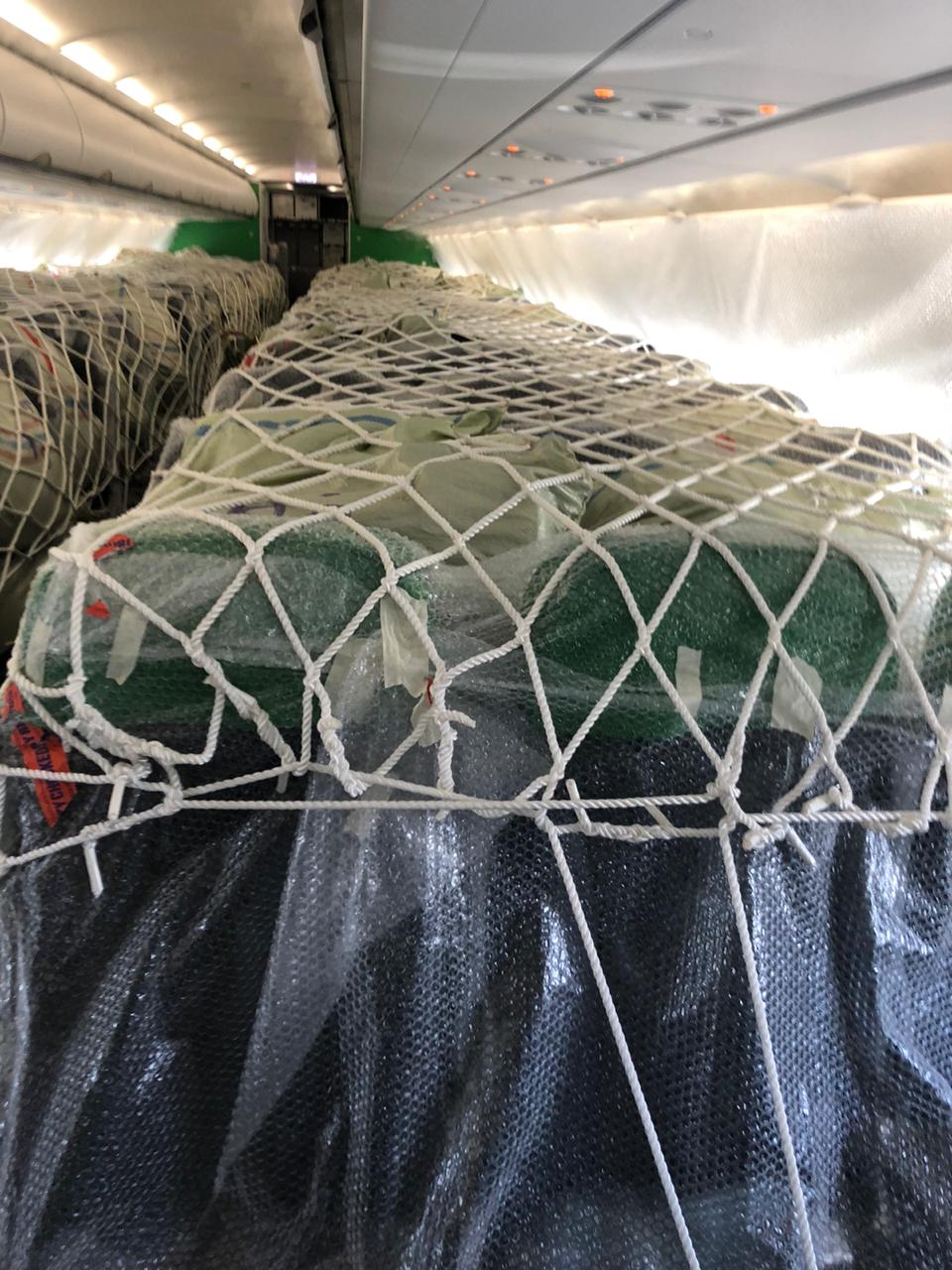 Maskapai Citilink yang menyiasati larangan terbang penumpang dengan mengangkut barang. (Foto: Istimewa)