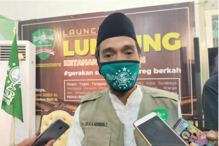 Ketua PCNU Surabaya Achmad Muhibbin Zuhri