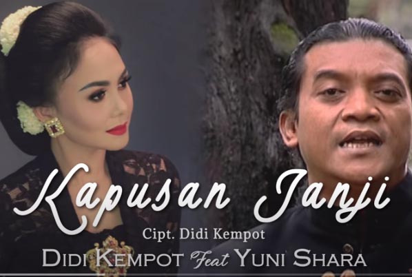 Kapusan Janji Didi Kempot feat Yuni Shara. (Foto: YouTube/SKI Records)