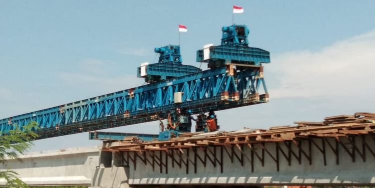 Kementerian PUPR bangun jalan lingkar Brebes-Tegal. (Foto/Kementerian PUPR)