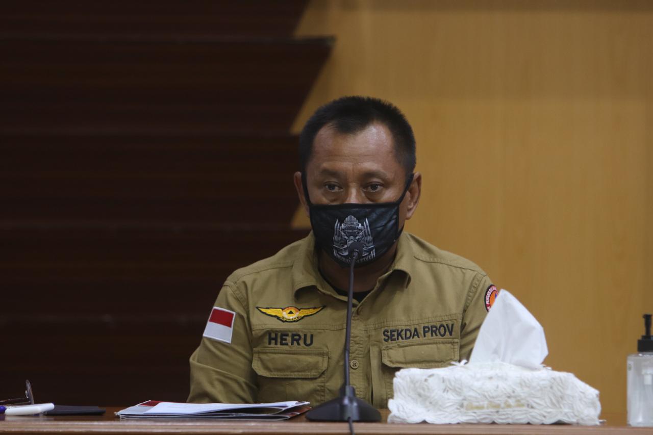 Ketua Satgas Pelaksana Pembatasan Sosial Berskala Besar (PSBB) Pemprov Jatim, Heru Tjahjono.