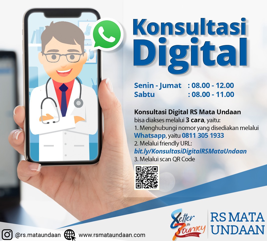 Layanan konsultasi digital yang dihadirkan RSMU untuk masyarakat. (Foto: Dok. RSMU)