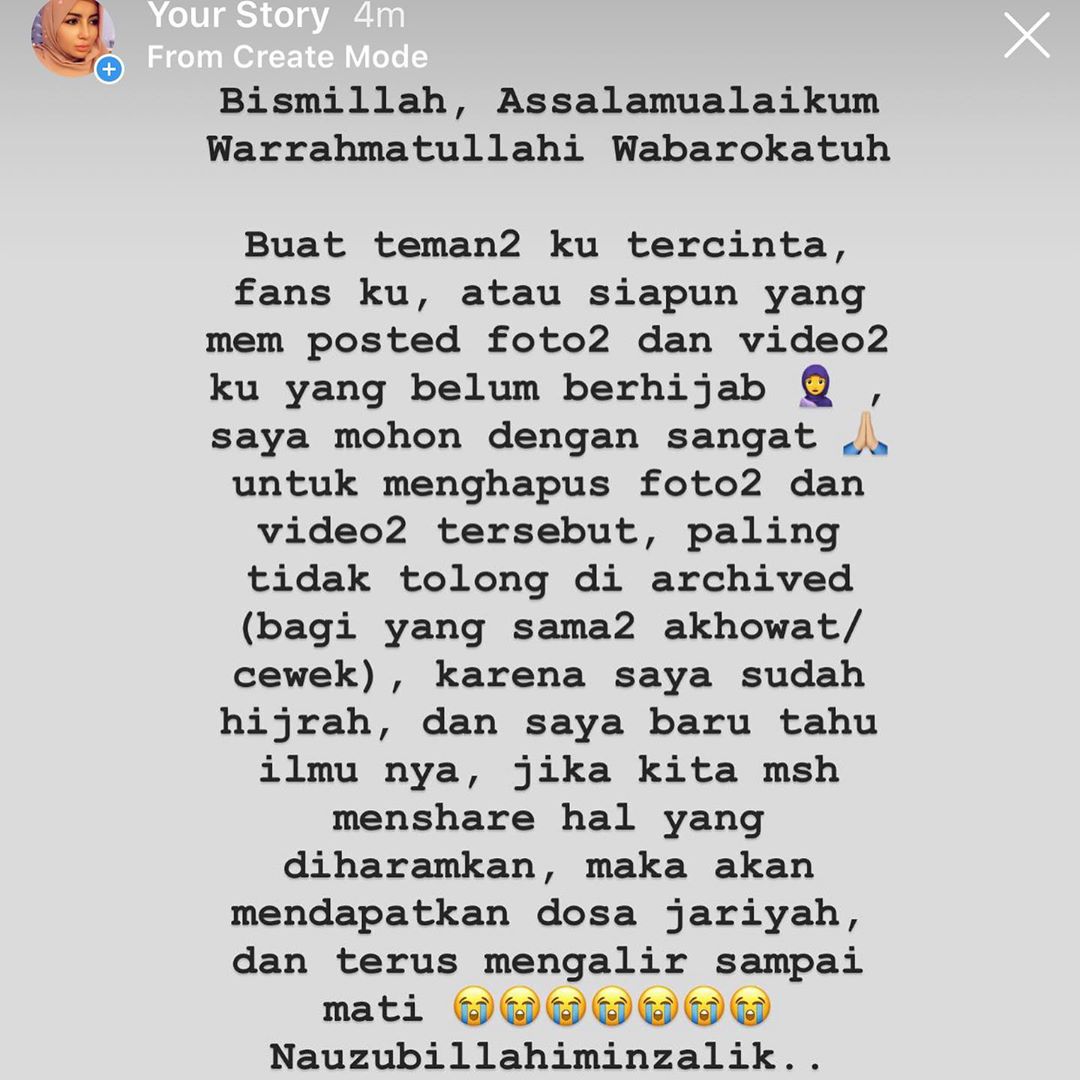 Five Vi minta tolong koleksi foto-foto dan video seksinya dihapus dan tidak dipublikasikan lagi.