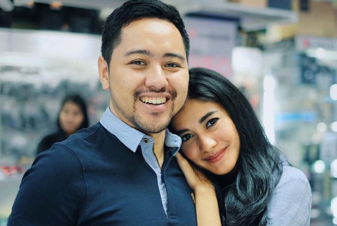 Pasangan kekasih Naysilla Mirdad dan Roestandi Tsamanov.. (Foto: Instagram)