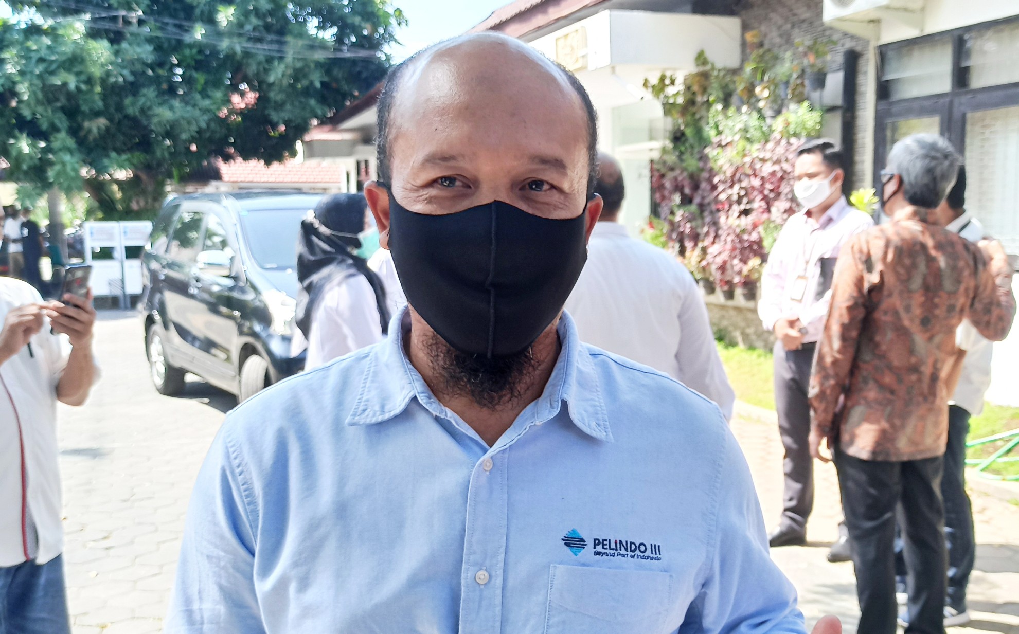 General Manager Pelindo III Terminal Tanjungwangi Banyuwangi M Nizar Fauzi. (Foto: Muh. Hujaini/Ngopibareng.id)