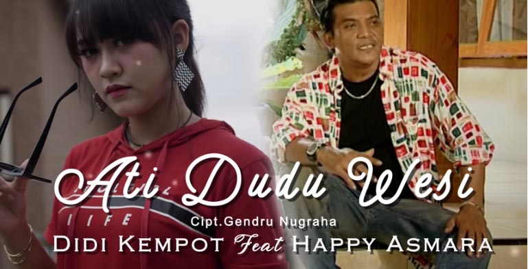 Ati Dudu Wesi Ddi Kempot feat Happy Asmara. (Foto: YouTube/SKI Record)