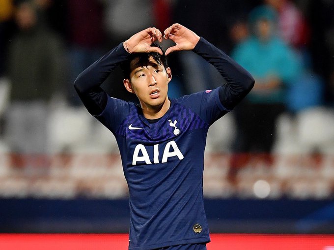 Son Heung-Min sudah kembali ke Tottenham Hotspur. (Foto: Twitter/@ 