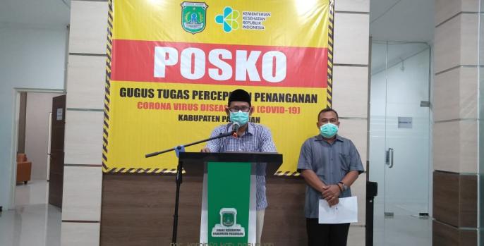 Gugus tugas covid-19 Pasuruan umumkan kasus baru covid-19. (Foto: Dok Humas)