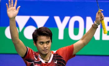 Tontowi Ahmad, diberi status magang. (Foto:PBSI(