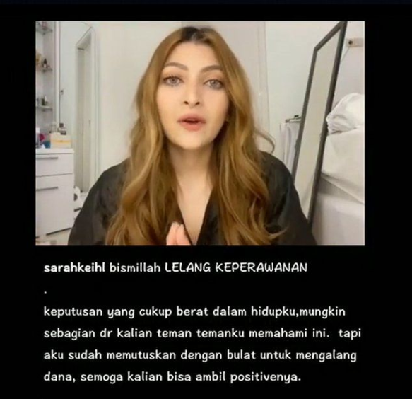 Selebgram Sarah Salsabila alias Sarah Keihl. (Foto: Instagram @sarahkeihl)