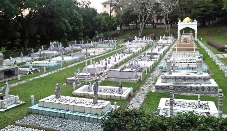 Salah satu makam raja di kawasan Selangor, Malaysia. (Foto: Bernama)