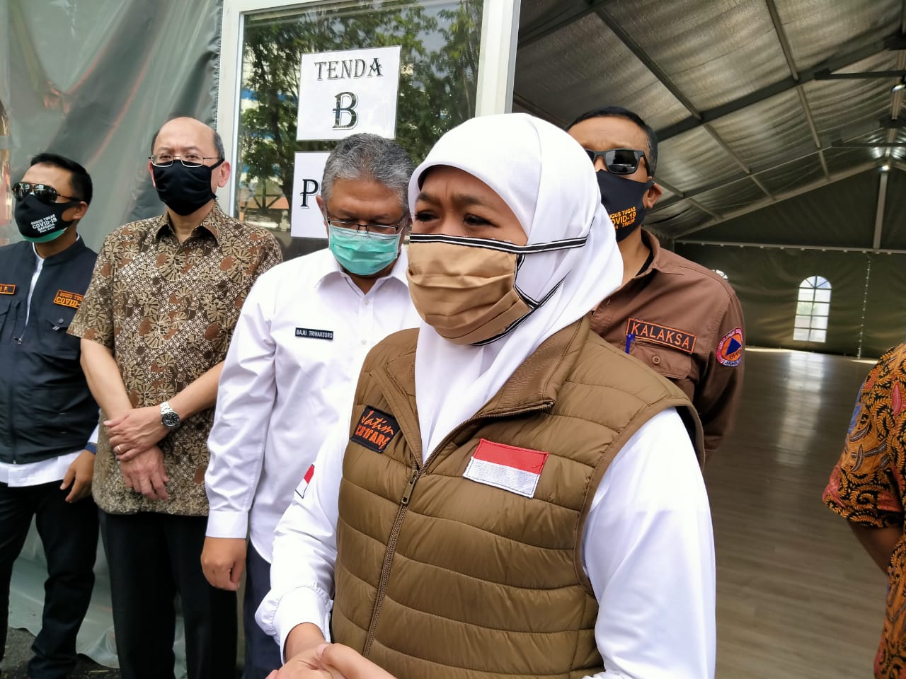 Gubernur Jatim, Khofifah Indar Parawansa. (Foto: Fariz Yarbo/Ngopibareng.id)