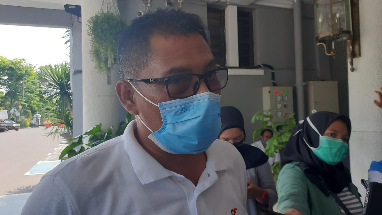 Kasatpol PP Surabaya Eddy Christijanto. (Foto: Alief Sambogo/Ngopibareng.id)