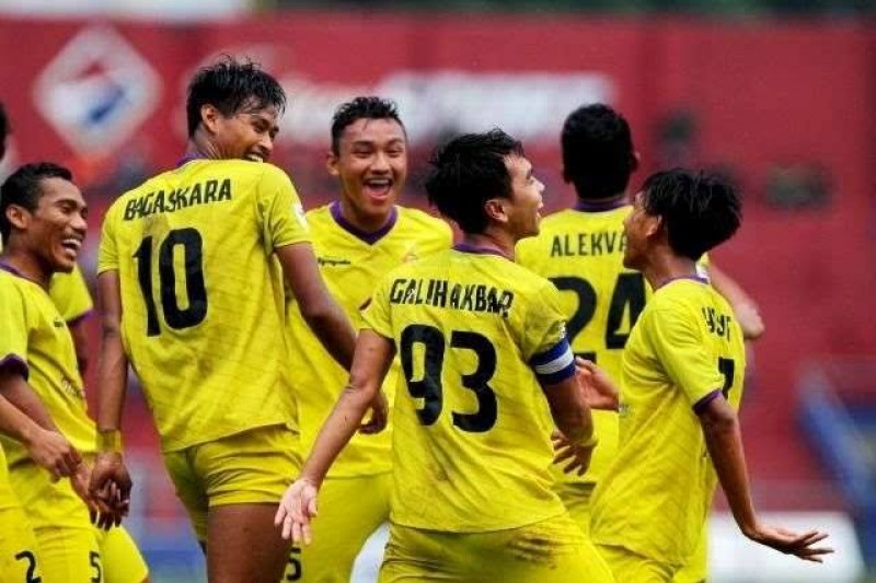 Pemain Persik rayakan gol. (Foto: Istimewa)