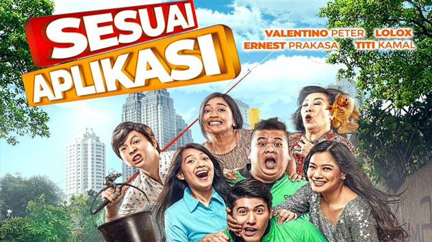 Poster film Sesuai Aplikasi. (Foto: TBS Film)