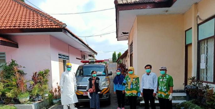 Pasien corona sembuh di Pasuruan dibolehkan pulang. (Foto: Dok Humas)