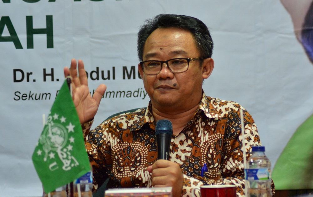 Sekretaris Umum Pimpinan Pusat Muhamadiyah, Abdul Mu'ti. (Foto: Dok/Ngopibareng.id)