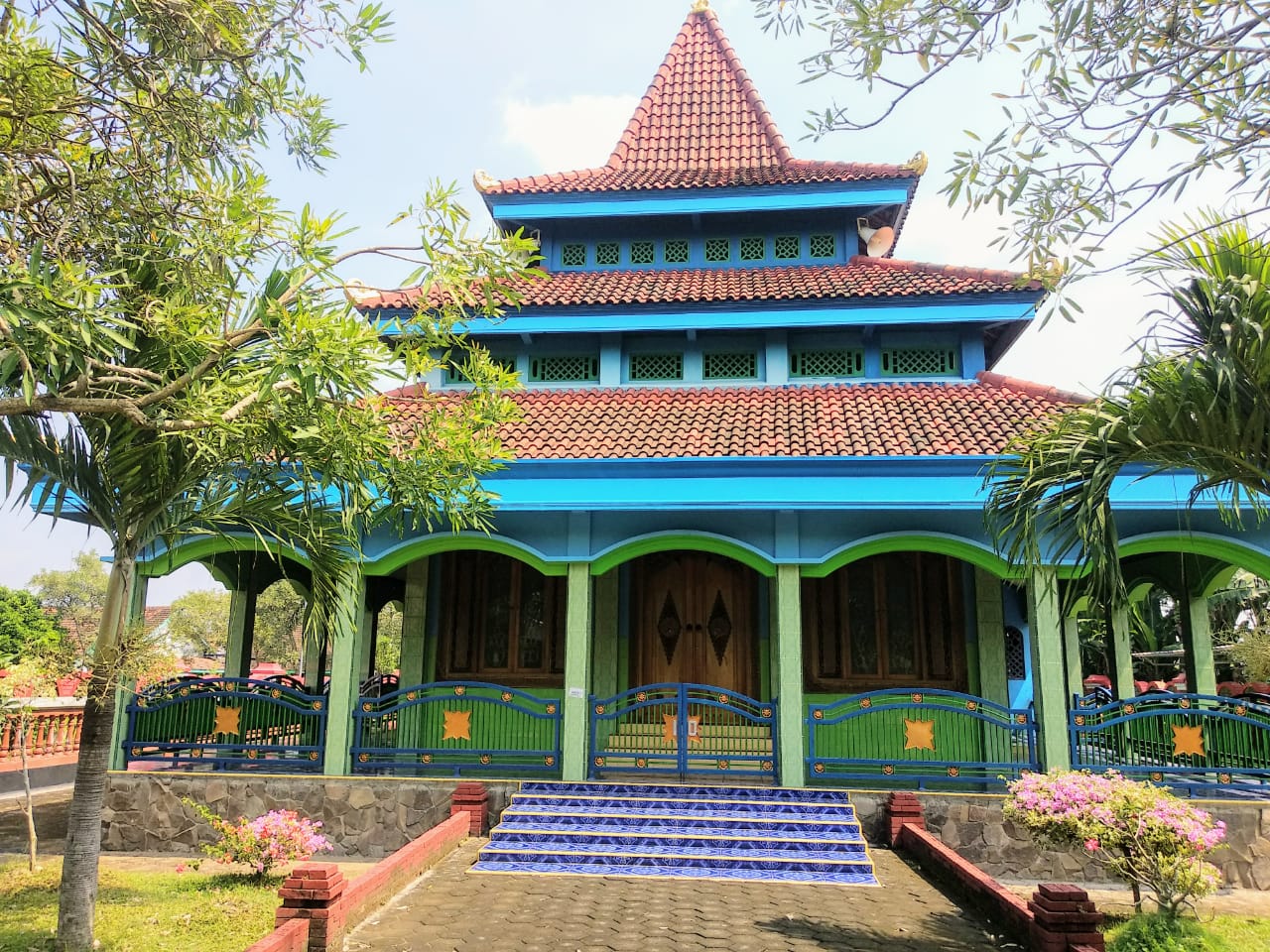 Musala bekas pura di Bejijong, Kecamatan Trowulan, Kabupaten Mojokerto (Foto: M.Rizqi/Ngopibareng.id)