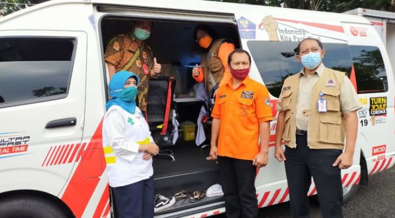 Pemprov Jatim jelaskan kronologis mobil PCR. (Foto:Istimewa)