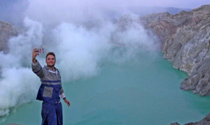 Foto ilustrasi Kawah Ijen (Antara)