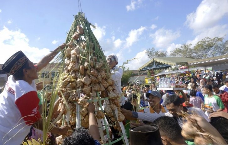 Perayaan Lebaran Ketupat. (Foto: Antara)