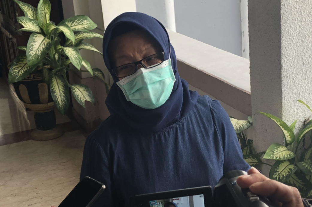 Koordinator Bidang Pencegahan, Gugus Tugas Percepatan Penanganan covid-19 Surabaya, Febria Rachmanita (Andhi Dwi/Ngopibareng.id)