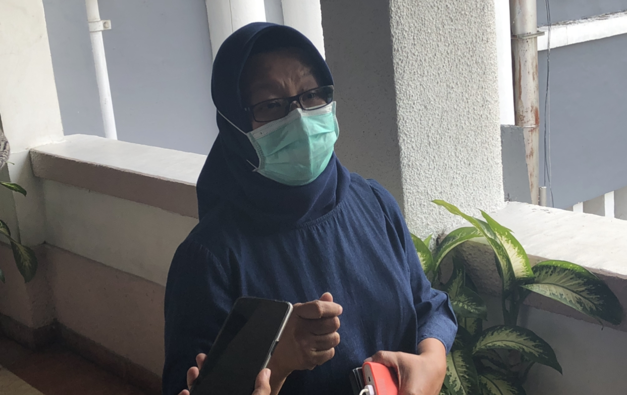 Koordinator Bidang Pencegahan, Gugus Tugas Percepatan Penanganan Covid-19 Surabaya, Febria Rachmanita (Andik Dwi/Ngopibareng.)