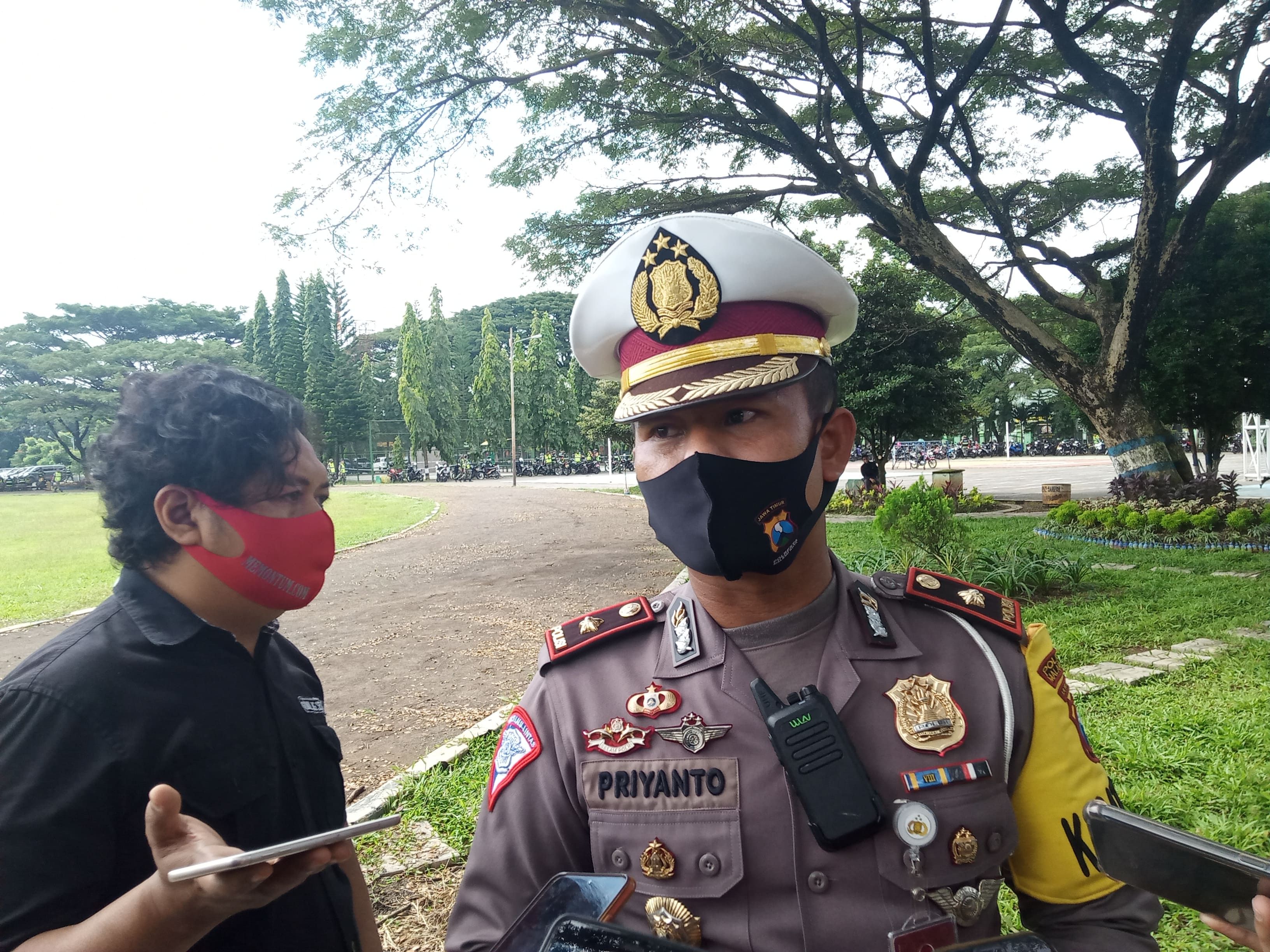 Kasatlantas Polresta Malang Kota, Kompol Priyanto. (Foto: Lalu Theo/Ngopibareng.id)