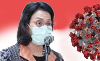 Menteri Keuangan Sri Mulyani di COVID-19. (Ngopibareng)