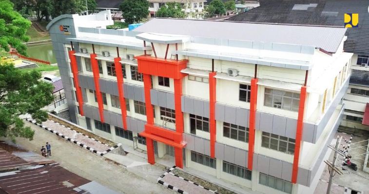 Kementerian PUPR bangun gedung laboratorium di Politeknik Negeri Padang. (Kementerian PUPR)