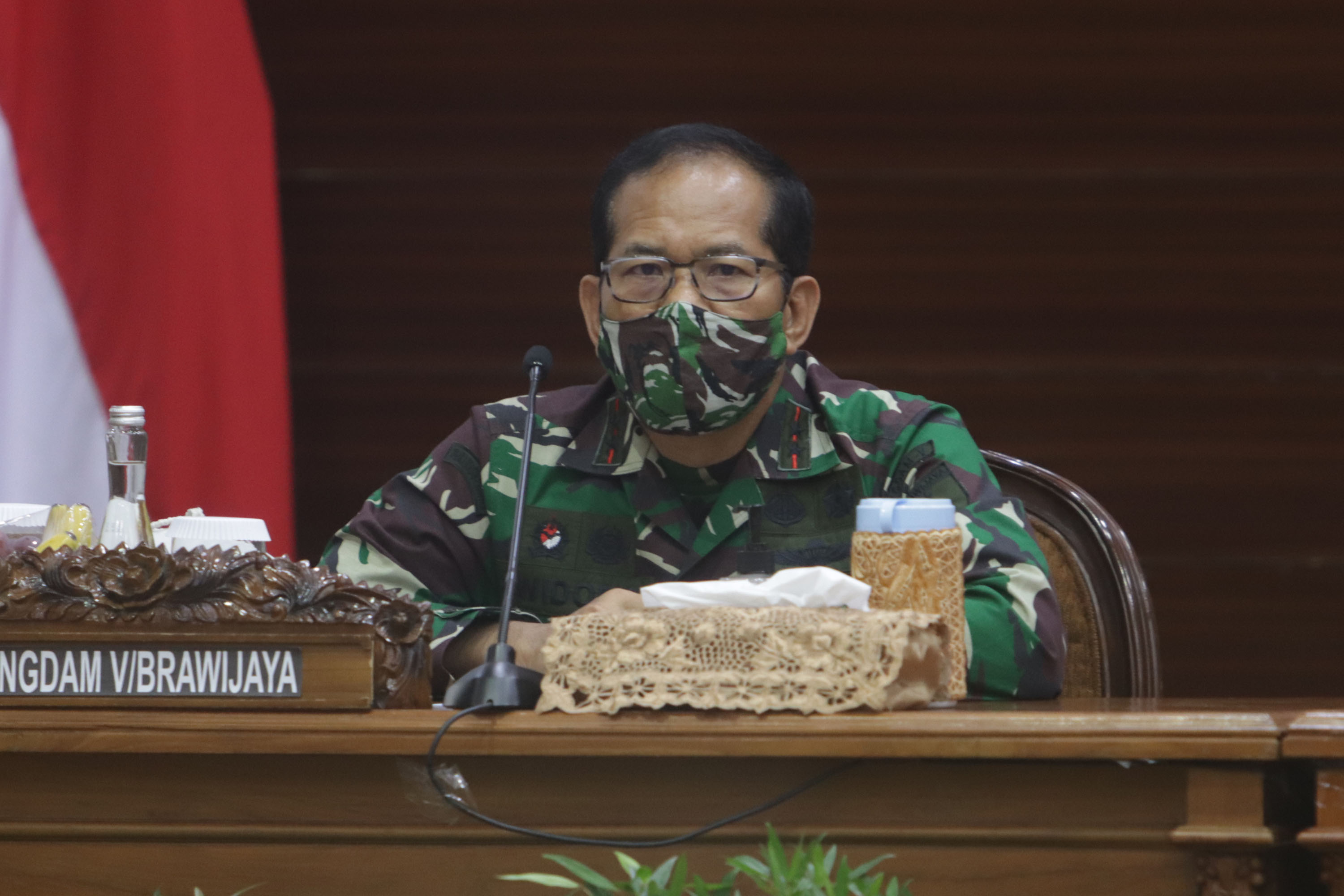 Pangdam V Brawijaya, Mayjen TNI Widodo Iryansah. (Foto: Fariz Yarbo/Ngopibareng.id)