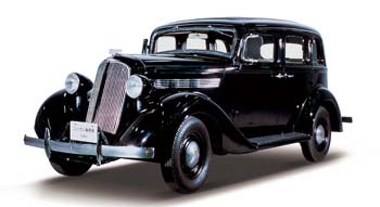 Mobil Nissan buatan tahun 1938, mesin type A (6-cyl.) 3,670cc. (Foto:Nissan)
