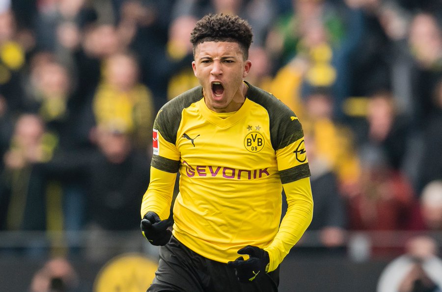 Jadon Sancho. (Foto: Twitter/@Sabchooo10)