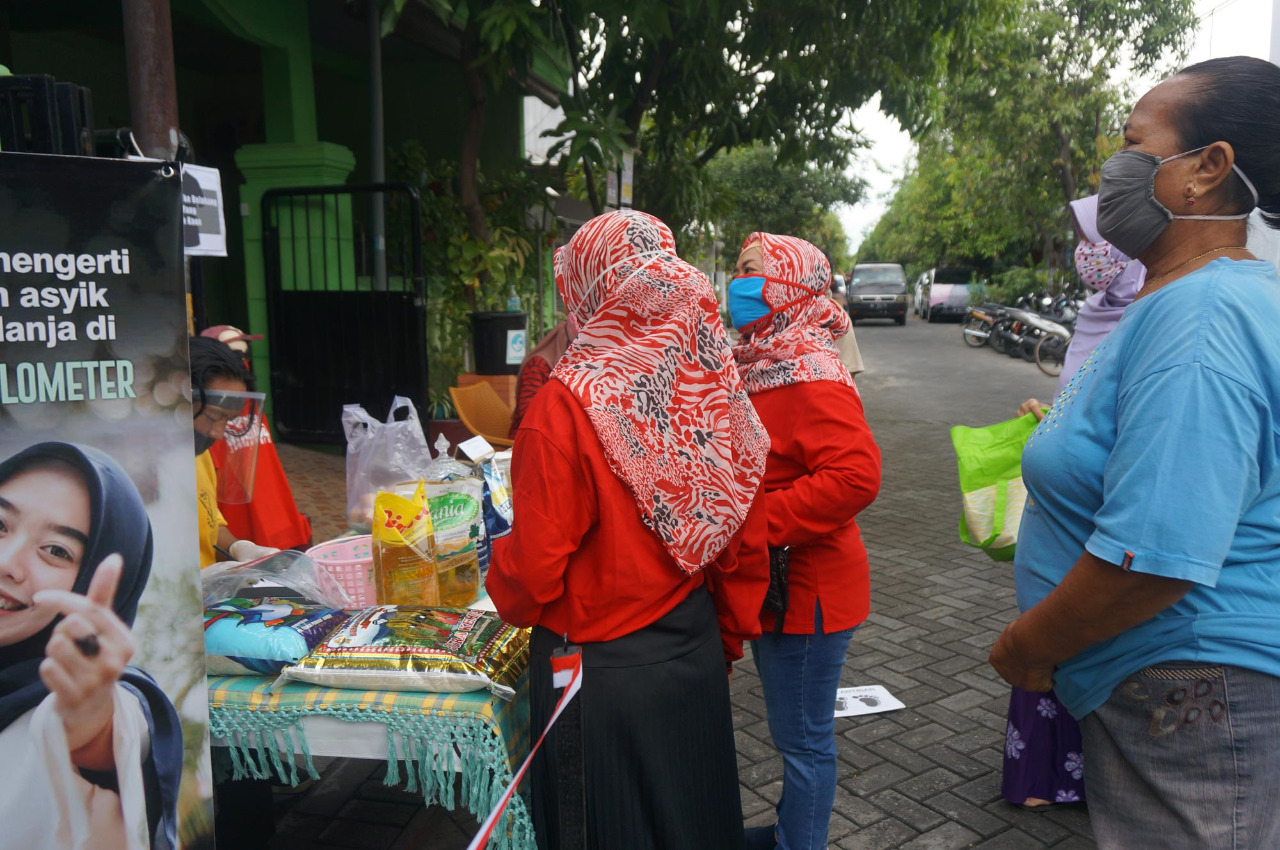 Pasar Nol Kilometer Wisma Penjaringan Sari. (Foto: Istimewa)