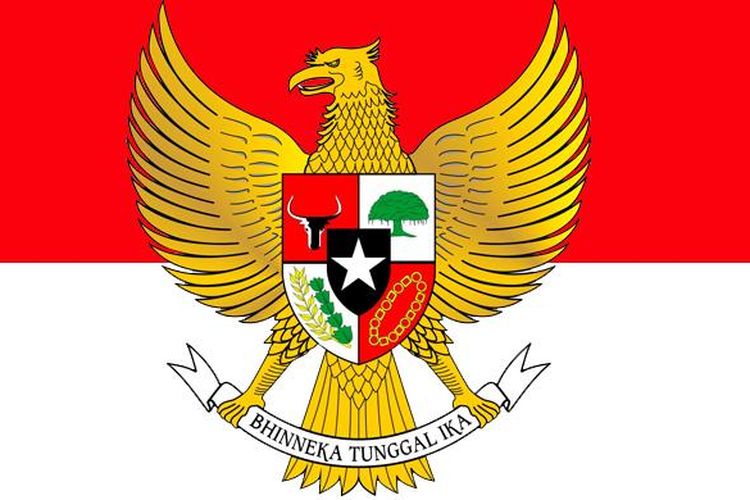 Lambang negara Pancasila. (Foto: Wikipedia)