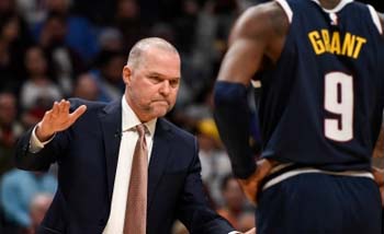 Michael Malone,  pelatih tim basket NBA Denver Nuggets