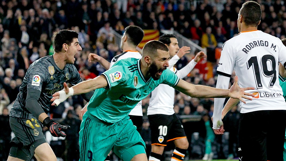 Striker Real Madrid, Karim Benzema. (Foto:Twitter/@realmadrid) 